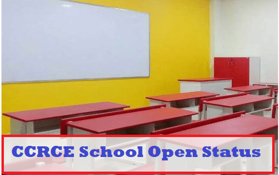 CCRCE bus, school open