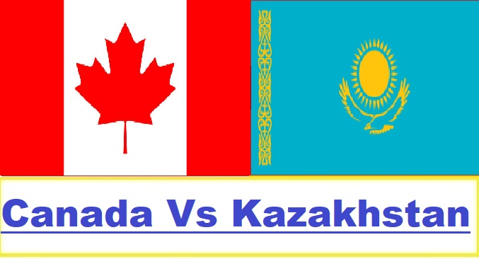 Canada Vs Kazakhstan ice hockey round 1 match