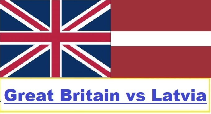 Great Britain vs Latvia ice hockey round 1 match