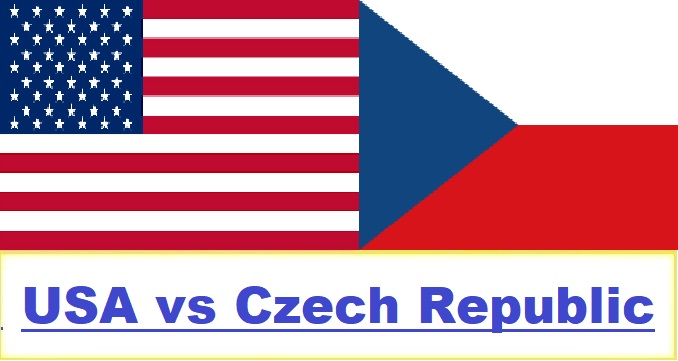 USA vs Czech Republic ice hockey Match