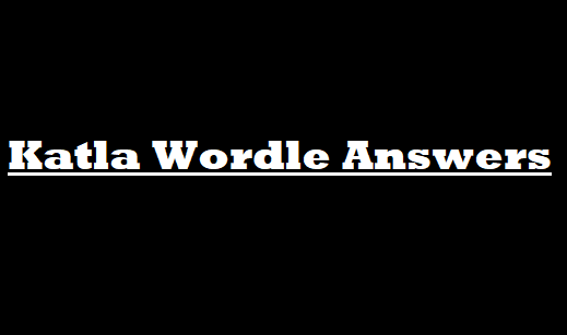 today's katla wordle answers